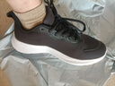 鴻星爾克女鞋秋冬黑色女士跑步鞋子網(wǎng)面2025新款軟底跑鞋防水皮面運動(dòng)鞋女 3285正黑(網(wǎng)面-四季款) 38 不分年齡 曬單實(shí)拍圖