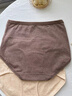 美·雅·挺高腰純棉女士?jì)妊澕娱L(cháng)蠶絲襠無(wú)痕收腹塑形提臀7A女士三角打底 曬單實(shí)拍圖