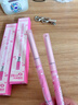 Gracebabi唇線(xiàn)筆霧感嘟嘟勾勒暈染豐唇防水持久 甜粉裸桃*1+ 杏仁裸茶*1 曬單實(shí)拍圖