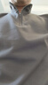 皮爾卡丹（pierre cardin）衛衣男立領(lǐng)半拉鏈春秋季潮流長(cháng)袖t恤休閑polo打底衫男裝 深灰 2XL 曬單實(shí)拍圖