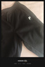 FILA FUSION斐樂(lè )潮牌針織長(cháng)褲男冬季新款時(shí)尚休閑寬松直筒褲 正黑色-BK M 170/80A/M 曬單實(shí)拍圖