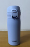 虎牌（TIGER）保溫杯清新簡(jiǎn)約風(fēng)便攜小巧彈蓋男女水杯MKR-W035-ART天青藍350ML 曬單實(shí)拍圖