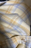 優(yōu)衣庫女裝法蘭絨襯衫/格紋格子長(cháng)袖襯衣485263 41 杏黃色 XL 曬單實(shí)拍圖