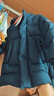 保姆鵝 兒童羽絨服中長(cháng)防風(fēng)加厚男童女童連帽蓄暖冬季羽絨外套[NG2859] 海軍藍 110 曬單實(shí)拍圖