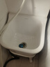 美迪雅陽(yáng)臺拖把池家用衛生間落地式陶瓷高腳拖把池大號地拖水池槽 0905  不帶五金配件 不包安裝 曬單實(shí)拍圖