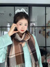 CRANTA KOMEIA圍巾女2025新款冬季長(cháng)披肩保暖格子圍脖生日元旦禮物送女生女友 卡其 高級感新年禮物送老婆女朋友實(shí)用高檔 曬單實(shí)拍圖