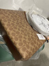 蔻馳（COACH）【品牌直供】女包LAURELHOBO流浪包 單肩斜挎包棕色CV975新年禮物 曬單實(shí)拍圖