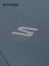斯凱奇（Skechers）2025秋新品針織半開(kāi)胸長(cháng)袖T恤保暖休閑運動(dòng)服彈力上衣P425W110 曬單實(shí)拍圖