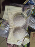 都市麗人莫代爾內衣女聚攏小胸顯大上托防下垂收副乳無(wú)鋼圈蕾絲文胸罩香檳 曬單實(shí)拍圖
