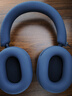 比博歐適用于SONY索尼WH-1000XM5頭戴式耳機保護套耳套保護殼硅膠耳罩XM5耳機頭梁套橫梁保護套耳機配件 深藍【三件套，硅膠保護套】 曬單實(shí)拍圖
