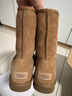 UGG雪地靴女士羊皮毛一體平底靴保暖抗寒 1016223CHE栗色 39 曬單實(shí)拍圖