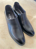 老爺車(chē)皮鞋男牛皮男士皮鞋秋冬加絨軟底商務(wù)正裝高檔皮鞋增高休閑爸爸鞋 FLL3655黑色【增高單鞋款】 40 (250mm) 標準碼 曬單實(shí)拍圖