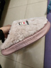大嘴猴買(mǎi)1送1棉拖鞋女秋冬季情侶室內家居一對厚底毛絨保暖踩屎感棉拖男 粉色+灰色 38-39 女+42-43男 曬單實(shí)拍圖