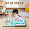 奕思瑞識字早教安靜書(shū)粘貼撕撕書(shū)嬰兒2至6歲幼兒園認字看圖學(xué)前識字卡片 曬單實(shí)拍圖