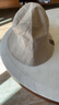 里普翎帽子男女款防曬春秋遮陽(yáng)帽防紫外線(xiàn)短檐小邊漁夫帽戶(hù)外太陽(yáng)休閑帽 米白色 均碼（55-60cm） 曬單實(shí)拍圖