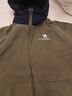 駱駝（CAMEL）抓絨外套春秋新款防風(fēng)保暖搖粒絨開(kāi)衫夾克內膽 曬單實(shí)拍圖