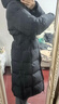 森馬（Semir）地理系列羽絨服女冬長(cháng)款90絨子鵝絨防風(fēng)防雨102724113003 曬單實(shí)拍圖
