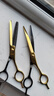 寵物美容剪刀狗狗泰迪狗毛剪毛修毛專(zhuān)用理發(fā)美發(fā)彎剪刀神器 黑金系列【黑金彎剪】 曬單實(shí)拍圖
