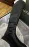 達芙妮顯瘦長(cháng)筒靴女秋冬季加絨2025新款穿辣妹靴子不過(guò)膝v口騎士靴高級 曬單實(shí)拍圖