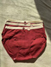 棉舒然騏驥紅色內褲女生抗菌襠本命年2026馬年結婚禮物新年少女三角短褲 曬單實(shí)拍圖