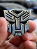 ZUOMIDUO變形金剛車(chē)身貼3D金屬立體博派狂派汽車(chē)人個(gè)性改裝標志金屬車(chē)標貼 博派合金標-小個(gè)裝(4*4cm) 曬單實(shí)拍圖