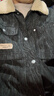 皮爾卡丹（pierre cardin）外套男秋冬季加絨保暖工裝夾克潮流復古衣服男裝 黑色加絨 2XL 曬單實(shí)拍圖