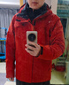 拓路者【林更新同款】朱雀沖鋒衣男士三合一抓絨衣內膽春秋防水夾克外套 曬單實(shí)拍圖