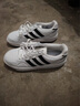 adidas「面包鞋」COURTIC經(jīng)典運動(dòng)板鞋男女阿迪達斯官方三葉草 白/黑（JQ5042）   40 曬單實(shí)拍圖