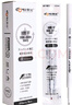 東米東米DM009速干按動(dòng)中性筆芯0.5st針管按動(dòng)筆通用替芯刷題筆速干順滑替芯 009替芯20支 ST頭【黑】 0.5mm 曬單實(shí)拍圖