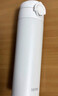 膳魔師（THERMOS）保溫杯500ml男女士?jì)和涌缒暝┬履甓Y物TCOK磨砂白 曬單實(shí)拍圖