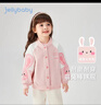 JELLYBABY[7A抗菌]女童外套春秋兒童棒球服女孩夾克可愛(ài)小童裝寶寶衣服 曬單實(shí)拍圖