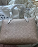 蔻馳（COACH）【品牌直供】女士FIONA24手提單肩托特包CBT18新年禮物 曬單實(shí)拍圖