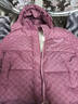 G.duck女童棉服冬裝2025新款洋氣兒童加厚羽絨棉衣大童女孩短款棉襖外套 粉紅色 140 (建議身高125-135) cm 曬單實(shí)拍圖