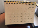 新款2026年無(wú)印風(fēng)雙線(xiàn)圈臺歷 ins風(fēng)簡(jiǎn)約學(xué)生記事備忘打卡桌面擺件 牛皮紙-【中號臺歷】 曬單實(shí)拍圖