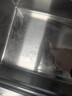 摩恩陽(yáng)光系列廚房水槽大單槽洗菜盆一體盆304不銹鋼臺上中下家用洗碗水池 四孔集渣銀色水槽-圓形抽拉頂配 75*46CM 曬單實(shí)拍圖
