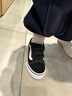 VANS范斯童鞋官方 Old Skool V經(jīng)典款魔術(shù)貼親子款小童板鞋 黑色 22碼 實(shí)測內長(cháng)13.5cm 曬單實(shí)拍圖