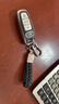 迪加倫皮紋 新奧迪A6L鑰匙套 奧迪a3 A7 Q7 Q8 汽車(chē)鑰匙包殼扣 改裝  曬單實(shí)拍圖