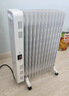 美的（Midea）取暖器電熱油汀 家用電暖器電暖氣片 暖風(fēng)機家用大面積30平方全屋速熱加濕烘衣節能省電取暖神器 13片 【簡(jiǎn)易翹板開(kāi)關(guān)】升級散熱更廣 曬單實(shí)拍圖