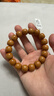 紅良緣收藏級文玩猴頭手串老型桶珠核桃單圈男女款盤(pán)玩手鏈禮物13*14MM 曬單實(shí)拍圖