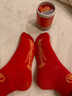 五臺2026馬年本命年吉祥紅襪子情侶款男女平安太歲送女友創(chuàng  )意禮物 招財襪 2雙 均碼 曬單實(shí)拍圖