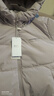 雪中飛羽絨服女短款小個(gè)子冬裝外套2025新款加厚保暖時(shí)尚簡(jiǎn)約百搭防寒服 淺紫灰 L (165) （105-120斤） 曬單實(shí)拍圖