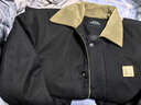 太平鳥(niǎo)男裝 工裝羽絨服2025年冬季新款巴恩風(fēng)保暖防寒短款夾克潮 黑色 第一批 L 曬單實(shí)拍圖