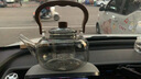高茗玻璃煮茶壺煮茶器新款中式耐高溫燒水提梁壺家用大功率電陶爐套裝 【煮茶套裝】墨香壺+唐戈爐 曬單實(shí)拍圖