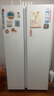 海爾冰箱雙開(kāi)門(mén)對開(kāi)門(mén)620升纖薄一級能效雙變頻風(fēng)冷無(wú)霜大容量節能保鮮家用冰雪白以舊換新家電補貼 620升大容量+黑金凈化+90°開(kāi)門(mén)懸停 曬單實(shí)拍圖