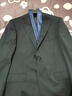 雅戈爾（YOUNGOR）西服男士050款上衣秋冬青年男套西上衣羊毛面料經(jīng)典西服 藏青 M 170/96A 曬單實(shí)拍圖