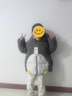 巴拉巴拉兒童羽絨服女童男童裝年嬰兒寶寶冬季保暖外套厚萌趣可愛(ài) 灰白企鵝20410-白鴨絨 120 （充絨量98g 適合5-6歲） 曬單實(shí)拍圖