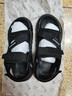 回力涼鞋男夏季戶(hù)外休閑舒適沙灘鞋時(shí)尚透氣百搭防滑鞋子男 黑色 43 曬單實(shí)拍圖