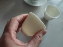 羊脂玉茶杯薄胎甜白玉茶碗小盞杯單個(gè)陶瓷手工功夫茶具德化小杯子 羊脂玉 世反口杯 200mL以下 曬單實(shí)拍圖