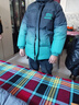 迪士尼6-15歲兒童羽絨服極寒加厚最新款2025男童冬季新款小男孩字母漸變 棉衣款青色 【送斜掛包】 160 cm 【建議身高150-160cm】 曬單實(shí)拍圖
