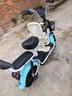 預米電動(dòng)車(chē)新款女生小型輕便新國標電動(dòng)自行車(chē)成人代步通勤長(cháng)續航電單車(chē)兩輪電瓶車(chē)臺鈴愛(ài)瑪同款 藍色【天能電池全國聯(lián)?！?天能12AH-續航約120里 曬單實(shí)拍圖